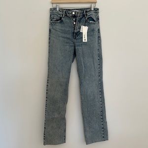 Zara High rise five pocket jeans size 8